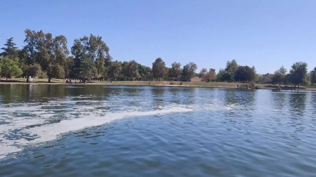 2020 September Balboa Lake Park Cascade